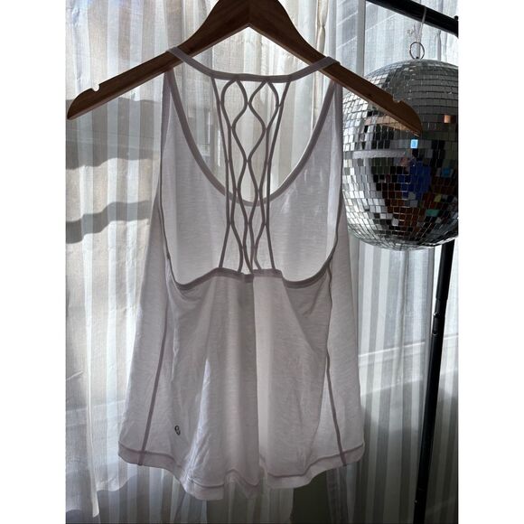 Lululemon White Love Knot Tank - Picture 2 of 4